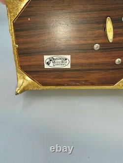 Rare Vintage Hummingbird Music Box San Francisco Music Box Co