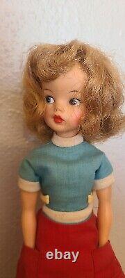 Rare Vintage Ideal Tammy Doll with Box blond Hair Stand Shoes