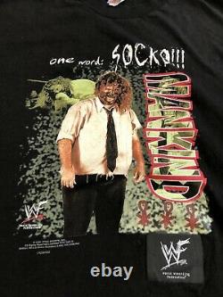 Rare Vintage Mankind WWF Shirt with Talk Box