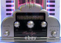Rare Vintage Marilyn Cicena #201 Am/fm Stereo Radio Neon Juke Box Excellent Cond
