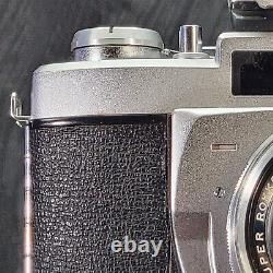 Rare Vintage Minolta Super A Camera #1416 Rokkor f/1.8 Original Box & Paperwork