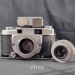 Rare Vintage Minolta Super A Camera #1416 Rokkor f/1.8 Original Box & Paperwork
