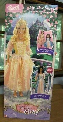 Rare Vintage My Size Princess Pauper Barbie Doll 2004 New In Original Box