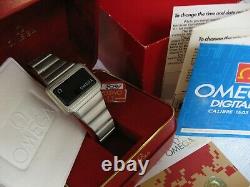 Rare Vintage Omega Constellation Led Watch Cal 1603 With Org Box & Papers