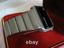 Rare Vintage Omega Constellation Led Watch Cal 1603 With Org Box & Papers