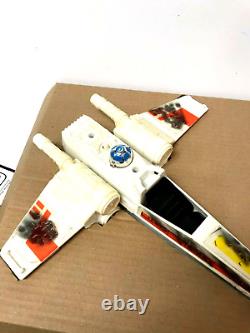 Rare Vintage Palitoy 1980 White X-Wing Fighter Original Box & Insert Booklets