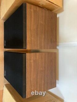 Rare Vintage Pioneer HPM-900 Stereo Speakers With Original box Refoamed MINT