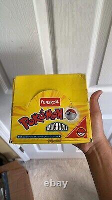 Rare Vintage Pokémon 1st Edition English Funskool Blackhole Sealed Booster Box