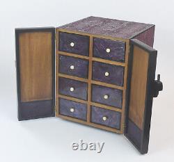 Rare Vintage R&Y Augousti 8 drawer jewelry box