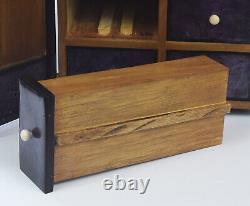 Rare Vintage R&Y Augousti 8 drawer jewelry box
