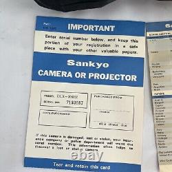 Rare Vintage SANKYO Dualux 2000H With Original Box Movie Projector