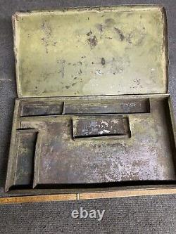 Rare Vintage Snap On Car Owner Set (Tool Box Only) 1920-30's USA