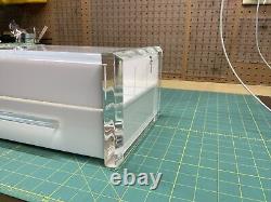 Rare Vintage Superb Quality Lucite Musical Jewelry Box