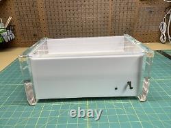 Rare Vintage Superb Quality Lucite Musical Jewelry Box