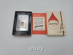 Rare Vintage Zippo Lighter Detroit Overall MFG co. With box