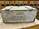 Rare Vtg Antique Leisy Brewing Co Peoria, Illinois Wood Crate Box