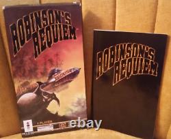 Robinson's Requiem 3DO 1996 Rare Vintage Video Game Goldstar Long Box Complete