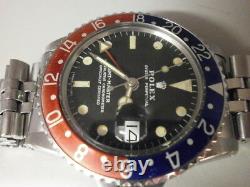 Rolex GMT Master 1675 RARE 3.1 Mill. Original Vintage Watch. Gorgeous. B/P
