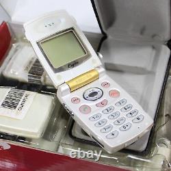 Samsung SGH-A408 Egeo Olympics Cell Phone White 2001 NEW IN BOX Rare Vintage