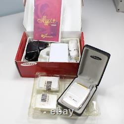 Samsung SGH-A408 Egeo Olympics Cell Phone White 2001 NEW IN BOX Rare Vintage