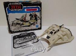 Star Wars 1983 Vintage Lily Ledy Rebel Armored Snowspeeder Extremely Rare