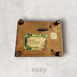 Thorens Vintage Swiss Jewelry Music Box / Jewelry Box RARE