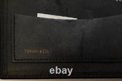 Tiffany & Co VINTAGE Rare Leather 1837 Paper Notepad With Box
