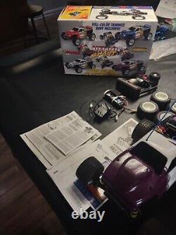 Traxxas Nitro Sport RARE VINTAGE Box + Paper Work + extra Tires