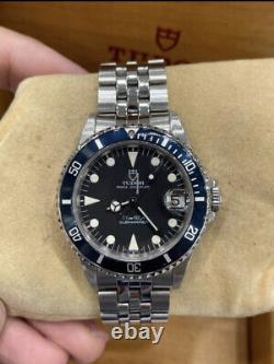 Tudor Submariner Prince Oysterdate 36mm Box and Papers Rare Vintage 76000