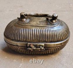 Unique Rare Vintage Indian Brass Box Collectable Brass Box
