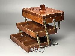 VINTAGE Fishing tackle box Toolbox organiser Carbolite USSR Rare