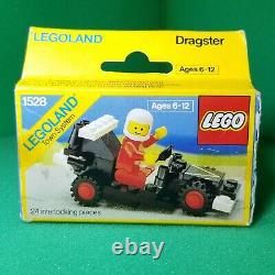 VINTAGE! LEGO 1528 Dragster BOX FACTORY SEALED! RARE