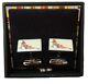 Vintage? Paul Smith Naked Lady Cufflinks In Lingerie New In Box Rare Pin Up