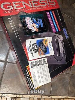 VINTAGE SEGA GENESIS 16-BIT CONSOLE BOX ONLY 1992 BOX ONLY! Made In Japan Rare