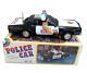 Vintage Ton Yeh Taiwan Battery Operated Police Car Withbox Rare
