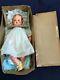 Vtg 1940s New Wbox Ideal Baby Beautiful Miracle 34th St 16 Doll Rare Blue Dress
