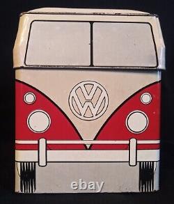 VW Bus Lunch Box Vintage Omni Graphics Very Fine Condition Rare
