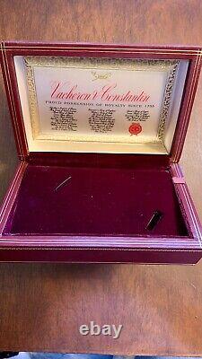 Vacheron Constantin Complete Leather Vintage watch box rare