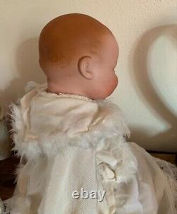 Very rare antique Armand Marseille Baby Gloria Doll. Approx 18 tall. Orig box