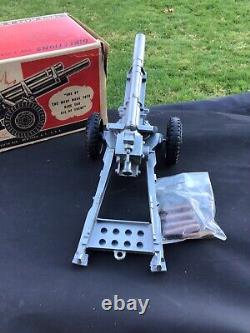 Vintage 1950's NOS Marx Howitzer Cannon withoriginal Box RARE
