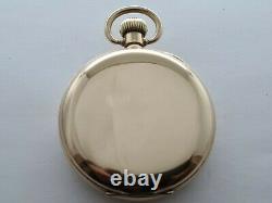 Vintage 1955 Rolex Military Gold Plated 16S Pocket Watch VGC Box Working Rare
