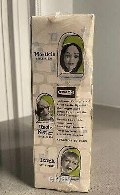 Vintage 1964 Uncle Fester Remco figure Addams Family In Box RARE SEALED LOOK