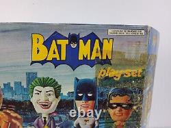Vintage 1974 Batman Shaker Mold Maker Playset Ideal Toy with Box DC Comics RARE