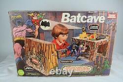 Vintage 1974 Mego Rare Large Box Batman Batcave Playset Working Bat Signal