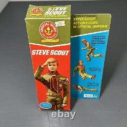 Vintage 1974 Steve Scout Boy Doll Kenner Brand New In Box RARE