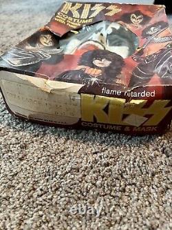 Vintage 1978 Aucoin Gene Simmons KISS Costume Never Worn In The Box (rare)
