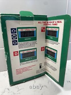 Vintage 1978 Coleco Electronic Quarterback Handheld Video Game With Box! RARE