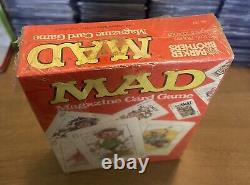 Vintage 1980 MAD Magazine Card Game Parker Brothers COMPLETE NEW SEALED BOX RARE