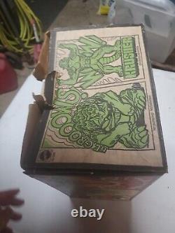 Vintage 1980 Mattel Krusher Monster withBOX WEAR-! RARE