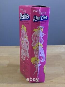 Vintage 1981 Pink & Pretty Barbie EMPTY BOX ONLY Mattel 3554 Rare Nice